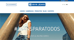 Desktop Screenshot of bivikjeans.com.br